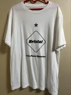 F.C.R.B.(F.C.Real Bristol) 白Tシャツ　Lサイズ