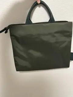 オリーブグリーン ナイロン トートバッグ