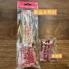 新品未開封　東京ディズニーリゾート 鉛筆4本キャップ7つセット ミニーちゃん