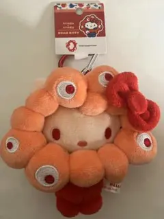 大阪関西万博　サンリオ　ミャクミャク　ぬいぐるみ　BC推しカラー ハローキティ