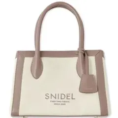 SNIDEL キャンバストートバッグ