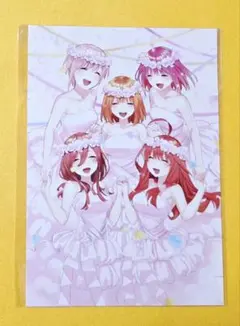 新品映画五等分の花嫁ノベルティ来場者特典ポストカード非売品アニメ春場ねぎ講談社