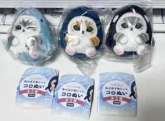 モフサンド コロぬい サメにゃん・シャチにゃん・ジンベイザメにゃん