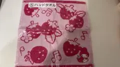 マイメロくじ　ハンドタオル