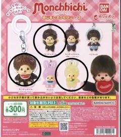 モンチッチ　めじるしアクセサリー2 3個セット