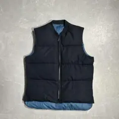 60s~70s vintage ダウンベスト 肉厚 リバーシブル OPTIジップ