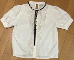 axes femme POETIQUEフリルブラウス M