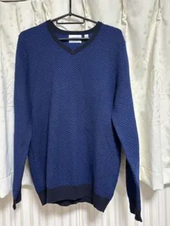 【即購入OK】Calvin Klein Vネックニットセーター