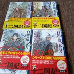白銀の墟 玄の月 十二国記 第一巻〜第四巻 4冊セット - メルカリ