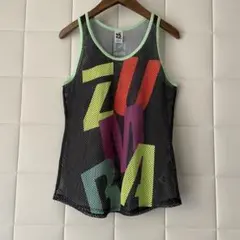 ZUMBA 正規品 メッシュ タンクトップ XS ズンバウェア トップス