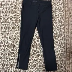 ICB ブラックパンツ 両サイド裾ジッパーあり9号