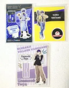 ★剣持刀也★ココス・タワレコ・ヴィレヴァンコラボアクスタ3点セット　にじさんじ