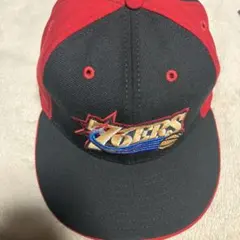 フィラデルフィア76ers 59FIFTY キャップ 黒赤 58cm B系
