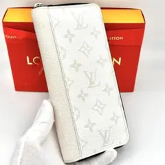 ☆希少美品☆ルイヴィトン 長財布 タイガラマ ジッピー ヴェルティカル 白