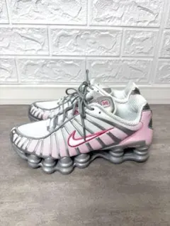 Nike Shox シルバー スニーカー 24cm NIKE W SHOX TL 