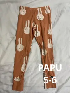 PAPU ウサギ柄レギンス