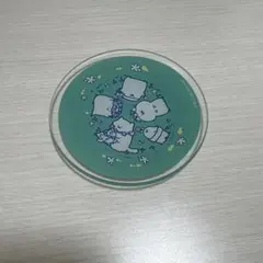 お文具といっしょ　一番くじ　ガラスコレクション　ガラスプレート　皿　お文具さん