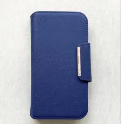 docomo select iPhone 15 Pro フリップケース ネイビー