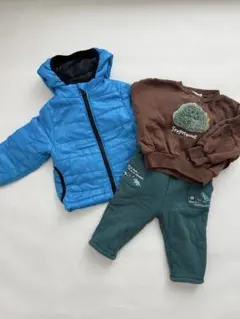 恐竜　セットアップ　トレーナー　裏起毛パンツ　ダイナソー　アウター　まとめ売り