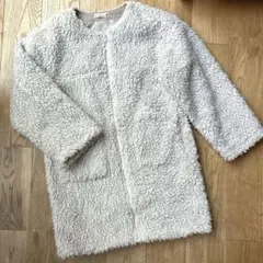 【美品】ブランシェス　ボアコート　140