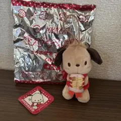 スシロー　はぴだんぶい　ポチャッコ マスコット　後半　日焼け　ぬいぐるみ