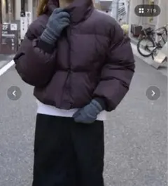 ブラウン ブルゾン