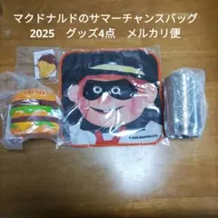 最終値下　マクドナルドのサマーチャンスバッグ2025　グッズ4点セットまとめ売り