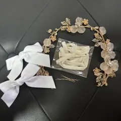 成人式　結婚式　髪飾りセット