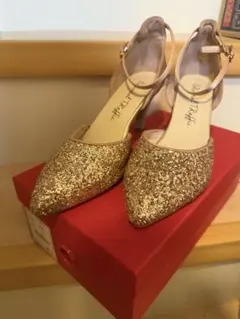 グリッター ハイヒール 37サイズ ピンク