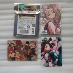 僕のヒーローアカデミア 原画展 マグネットステッカー カード お茶子＆トガヒミコ