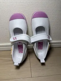 【新品未使用】moonstar ムーンスター上履き マジックテープ17cm