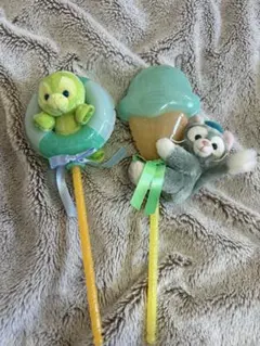 ディズニー グッズ ぬいぐるみスティック