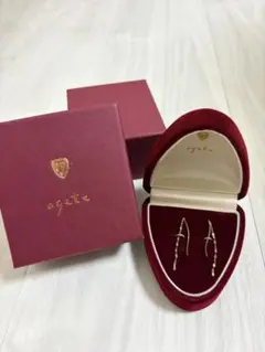 アガット　agete ピアス