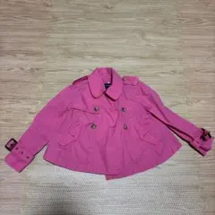 Ralph Lauren ピンク トレンチコート 3T