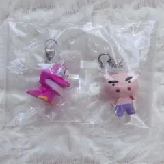 〘 クレヨンしんちゃん 〙ワニ山さん┊ ぶりぶりざえもん めじるしアクセサリー