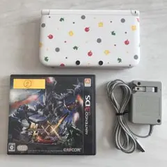 Nintendo 3DS LL 本体 充電器 ソフト 3点セット