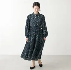 新品　オリーブデオリーブ　花柄ワンピース