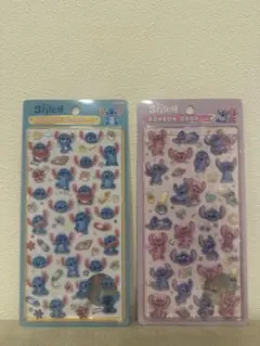 【正規品】ボンボンドロップシール ディズニー スティッチ エンジェル