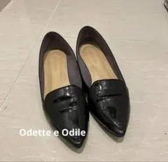 Odette e Odile パンプス　黒　24cm 晴雨兼用のサムネイル