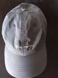 Champion グレー キャップ男女兼用