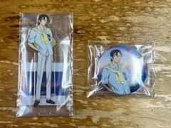 コナンくじ 萩原研二 アクリルスタンド&缶バッジ セット売り