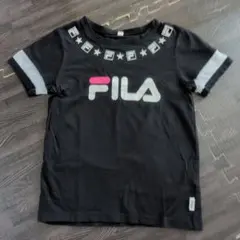 FILA キッズ Tシャツ 140cm ブラック