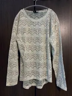 TOPSHOP レーストップス カットソー ミントグリーン 34のサムネイル