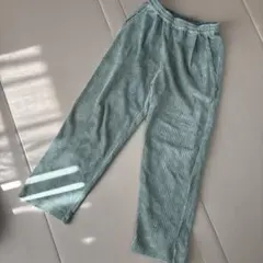 ミントグリーン イージーパンツ