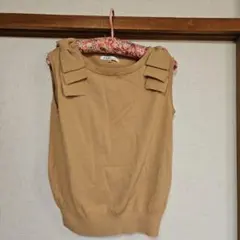 今週末まで値下げします。49av.ジュンコシマダ　ノースリーブニットのサムネイル