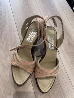 Salvatore Ferragamo ウッドソール サンダルのサムネイル
