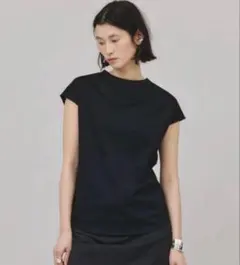 カレンソロジー 定番フレンチスリープTシャツ　黒　ドゥーズィエムクラスのサムネイル