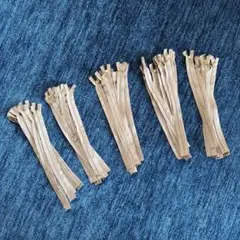 YKK ベージュ コイルファスナー 50本セット 手芸 ハンドメイド