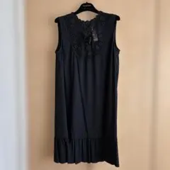 RED VALENTINO 襟付きノースリーブワンピース リボン フリル - メルカリ