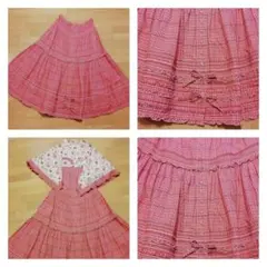 【PINK HOUSE】ショール&ロングスカート 美品のサムネイル